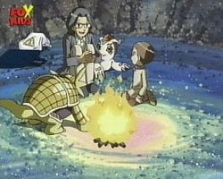 Cody, seul avec Joe, Gomamon et Armadillomon